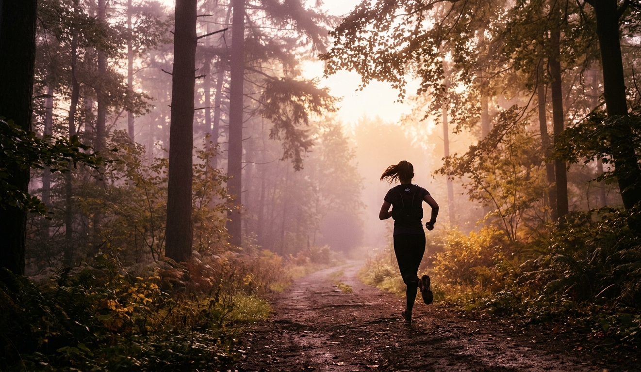 Ranní běh v přírodě – spánek a regenerace